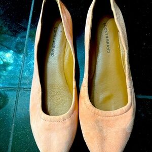 LUCKY BRAND Slip On Ballet Flats Canyon Clay (Coral) | Size 7M